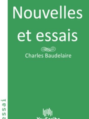 cover image of Nouvelles et essais